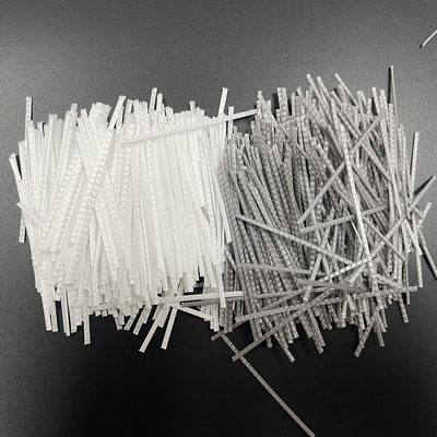 Fibra sintética Macrofiber de los PP del polipropileno para el hormigón anti del cemento que se agrieta