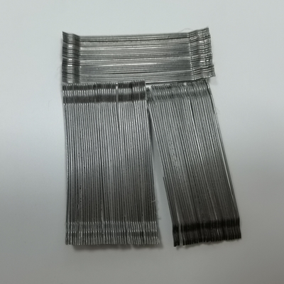 El certificado del CE pegó la fibra de acero enganchada floja del extremo para reforzar el hormigón