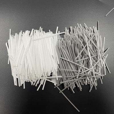Fibra macrofibra de PP sintética con certificación CE para hormigón y hormigón