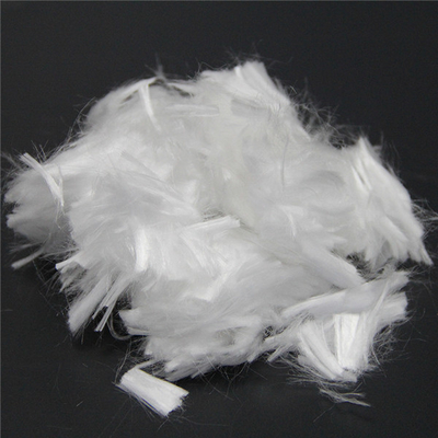 Excelente resistencia a la contracción de la forma de monofilamento blanco de fibra de PP para la capa a prueba de agua de la industria
