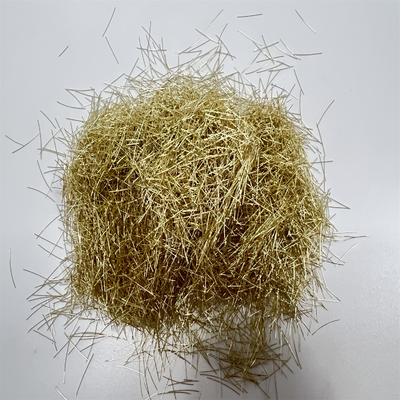 El buen cobre completo del efecto cubrió la fibra de acero micro para el hormigón y la ingeniería de UHPC