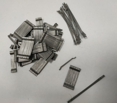 Fibra de acero material concreta económica y durable para el hormigón preparado y el hormigón prefabricado