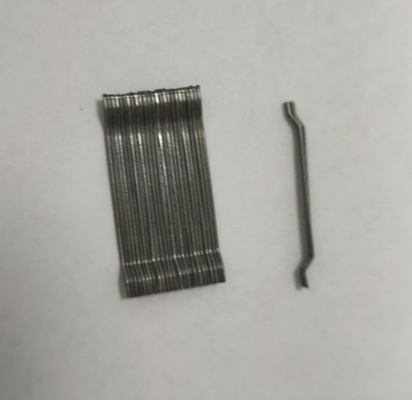 Fibra de acero material necesaria de la construcción concreta para el hormigón preparado y el suelo
