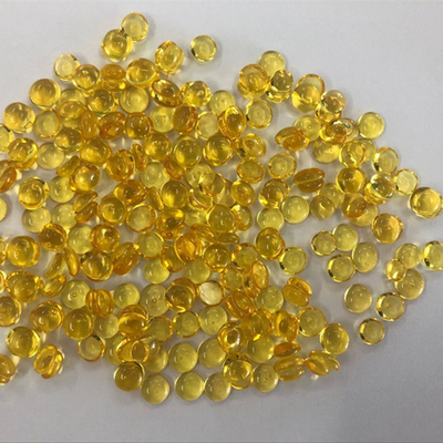 Pegamento caliente del derretimiento de la poliamida sólida transparente granular amarilla clara para el traje y los zapatos