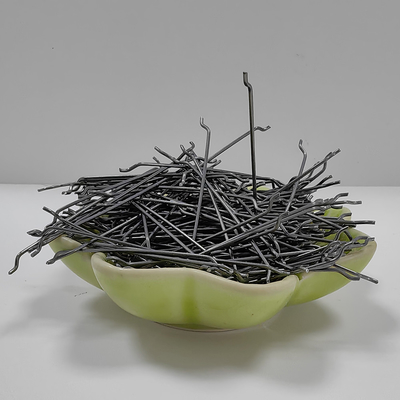 Fibra de acero del alto diámetro de la fuerza flexural 0.75m m de Briture para el hormigón