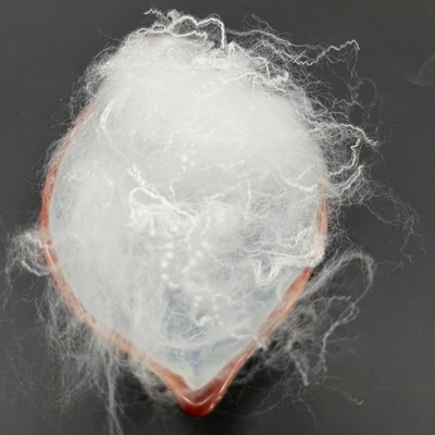 Fibra ácida Polylactic biodegradable y abonable del 100% para las materias textiles