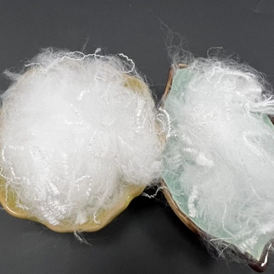 Fibra ácida Polylactic biodegradable y abonable del 100% para las materias textiles