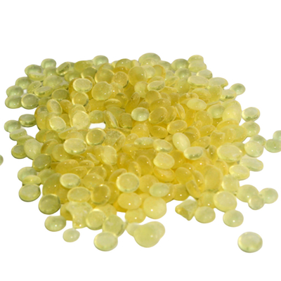 Granulado amarillo claro de resina de terpeno para mejorar el rendimiento del adhesivo