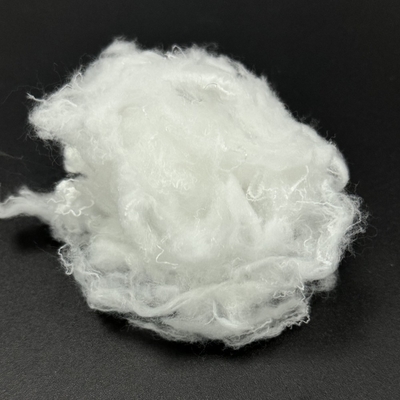 Fibra de nylon 66 semidulce 1.5D-3D X 38-65mm para algodón y lana