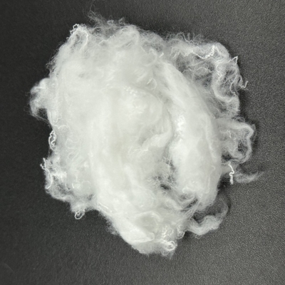 Fibra de refuerzo de nylon/poliamida mezclada con algodón y lana para hilado