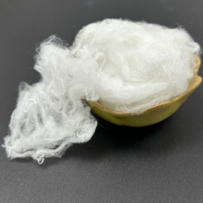 Fibra de refuerzo de nylon/poliamida mezclada con algodón y lana para hilado