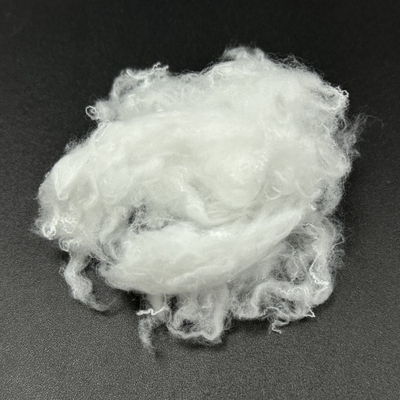 Fibra de refuerzo de nylon/poliamida mezclada con algodón y lana para hilado