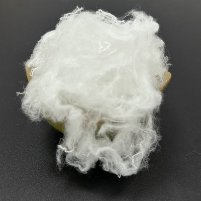 Fibra de refuerzo de nylon/poliamida mezclada con algodón y lana para hilado