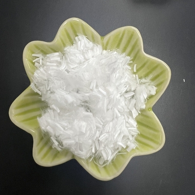 Fibra de ácido poliláctico cortada en seco Fibra de PLA 1.5D*6mm para fabricación de papel
