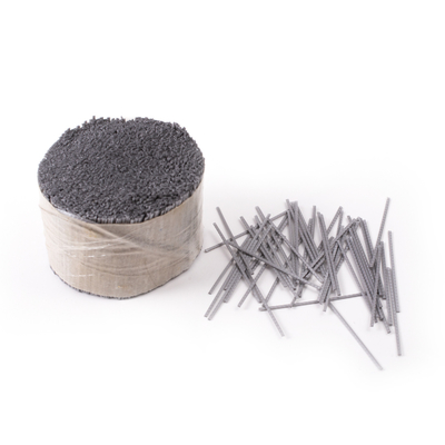 Cementos de construcción aditivos de macrofibra sintética para hormigón