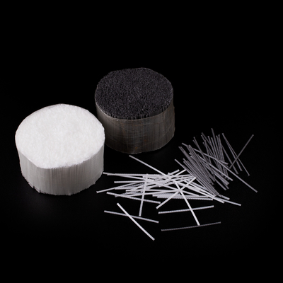 Cementos de construcción aditivos de macrofibra sintética para hormigón