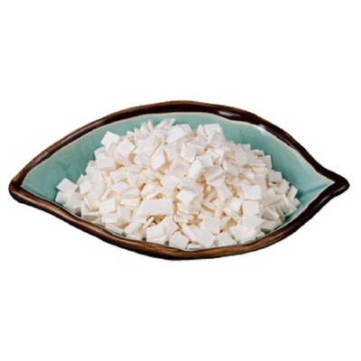 Fibra de celulosa de madera blanca natural para materiales de construcción