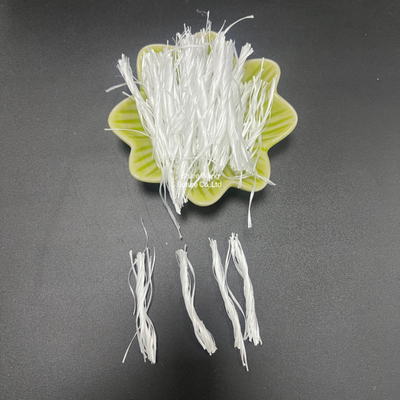 Polypropileno de Macro Fibra Torcido para el refuerzo de hormigón en la construcción de edificios Modelo de fibra de PP