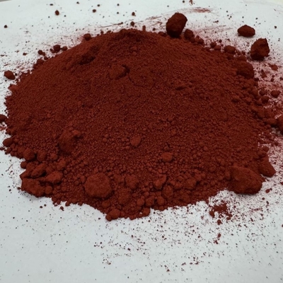 Materia prima química de alta pureza pigmento inorgánico óxido de hierro rojo para ladrillos de hormigón