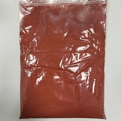 Materia prima química de alta pureza pigmento inorgánico óxido de hierro rojo para ladrillos de hormigón