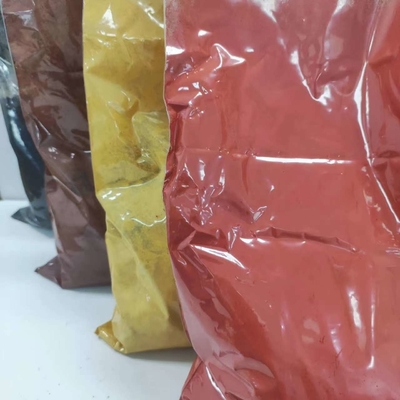 Pigmento amarillo rojo negro multicolor de alta calidad para ladrillos de concreto