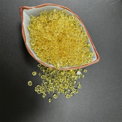Buena forma de semicírculo amarillo brillante Resina de poliamida soluble en alcohol para tinta de impresión de sistemas de alcohol