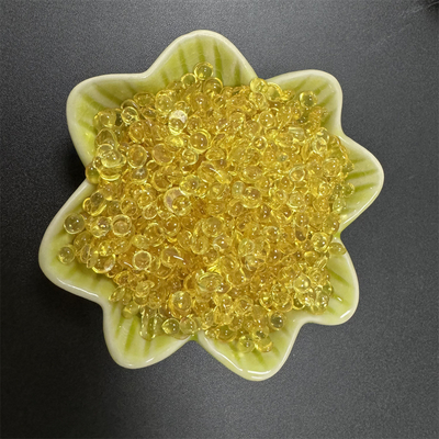 Buena forma de semicírculo amarillo brillante Resina de poliamida soluble en alcohol para tinta de impresión de sistemas de alcohol