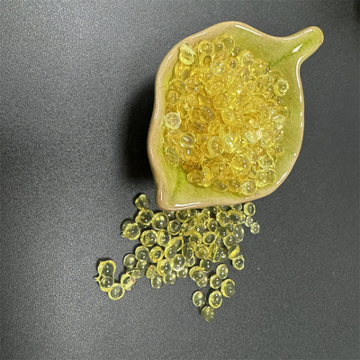 Buena forma de semicírculo amarillo brillante Resina de poliamida soluble en alcohol para tinta de impresión de sistemas de alcohol