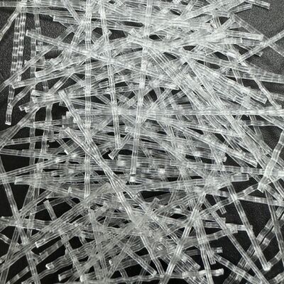 Forma de onda de fibra macro de polipropileno PP de alto rendimiento para la construcción de puentes