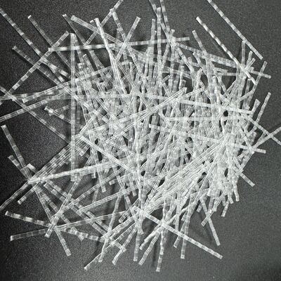 Forma de onda de fibra macro de polipropileno PP de alto rendimiento para la construcción de puentes