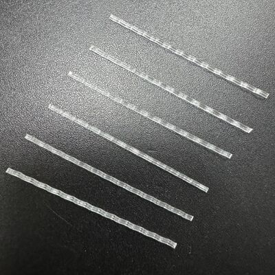 High Strength Polypropylene PP Macro Fiber Wave Form For Bridge Construction