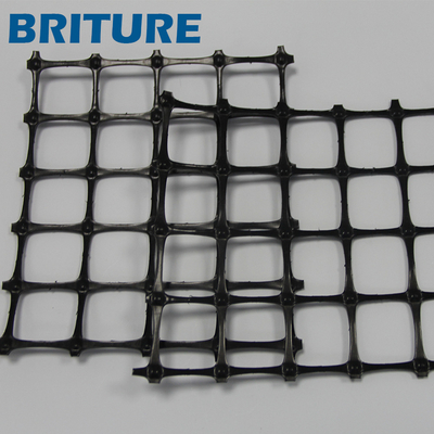 Geotextil biaxial Geogrid de Terram del polipropileno para la construcción de la base del camino