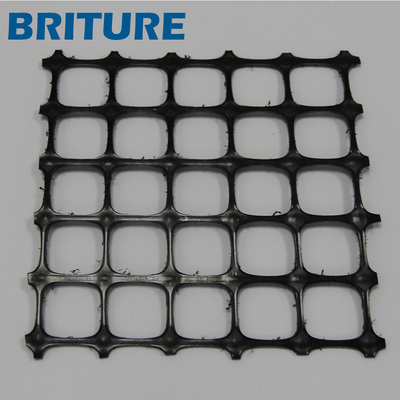 PP Biaxal Geogrid 1515 para el refuerzo de cimientos blandos de carreteras y ferrocarriles