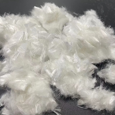 Fibra de nylon 6m m del hormigón del polipropileno de Reinforement