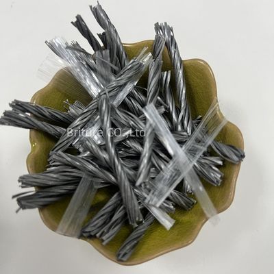 Fibra de hormigón blindada para uso en mortero